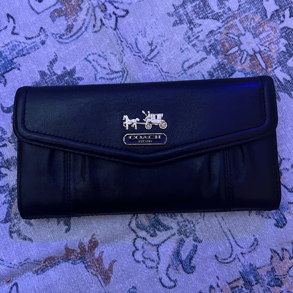 Coach Madison clutch wallet